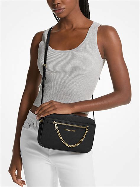 michael kors saffiano 3-in-1 crossbody|Michael Kors saffiano handbag.